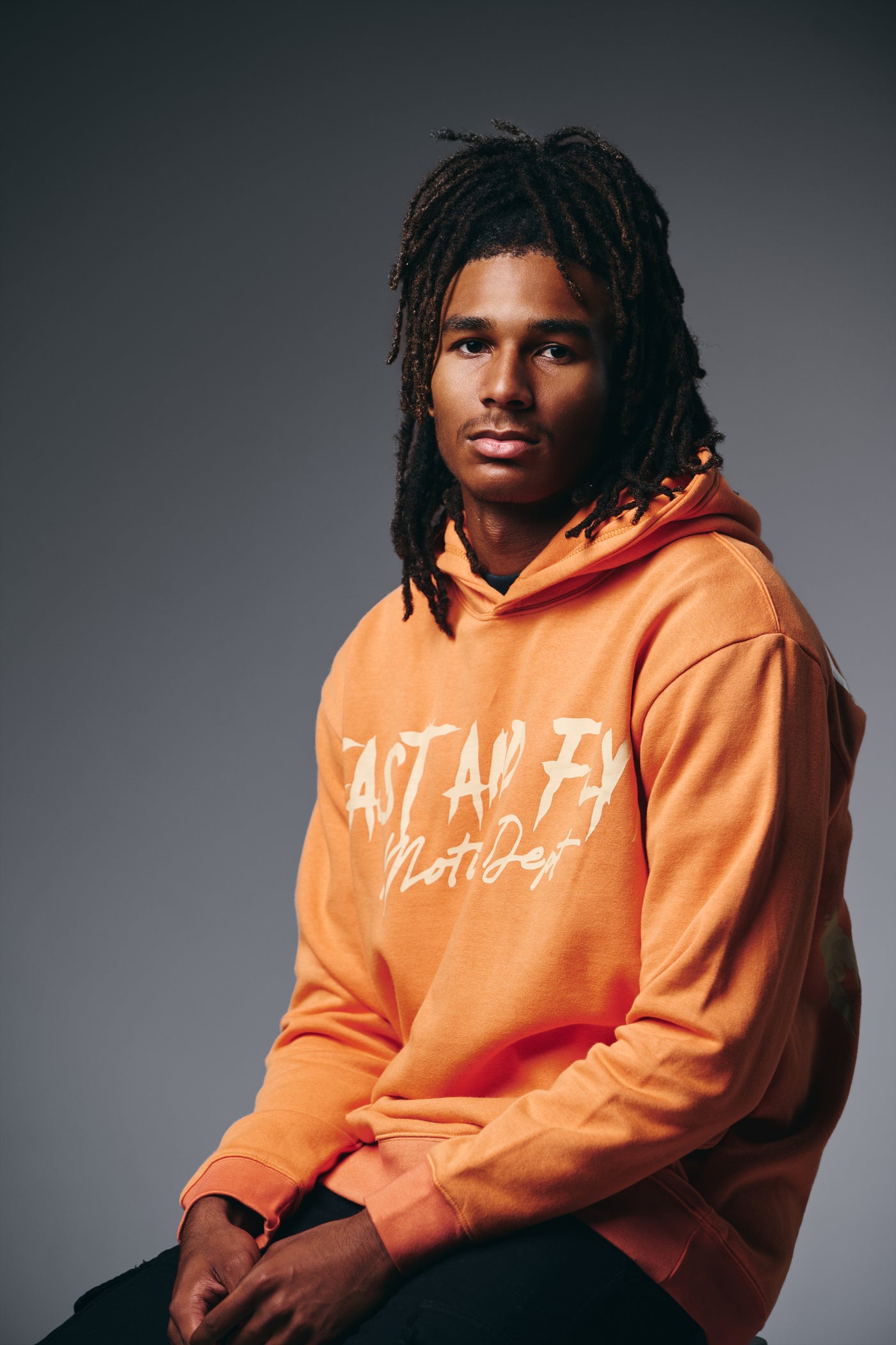 Fast And Flyy™ Motion Hoodie in Orange