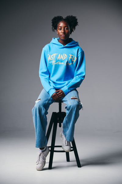 Fast And Flyy™ Motion Hoodie in Blue