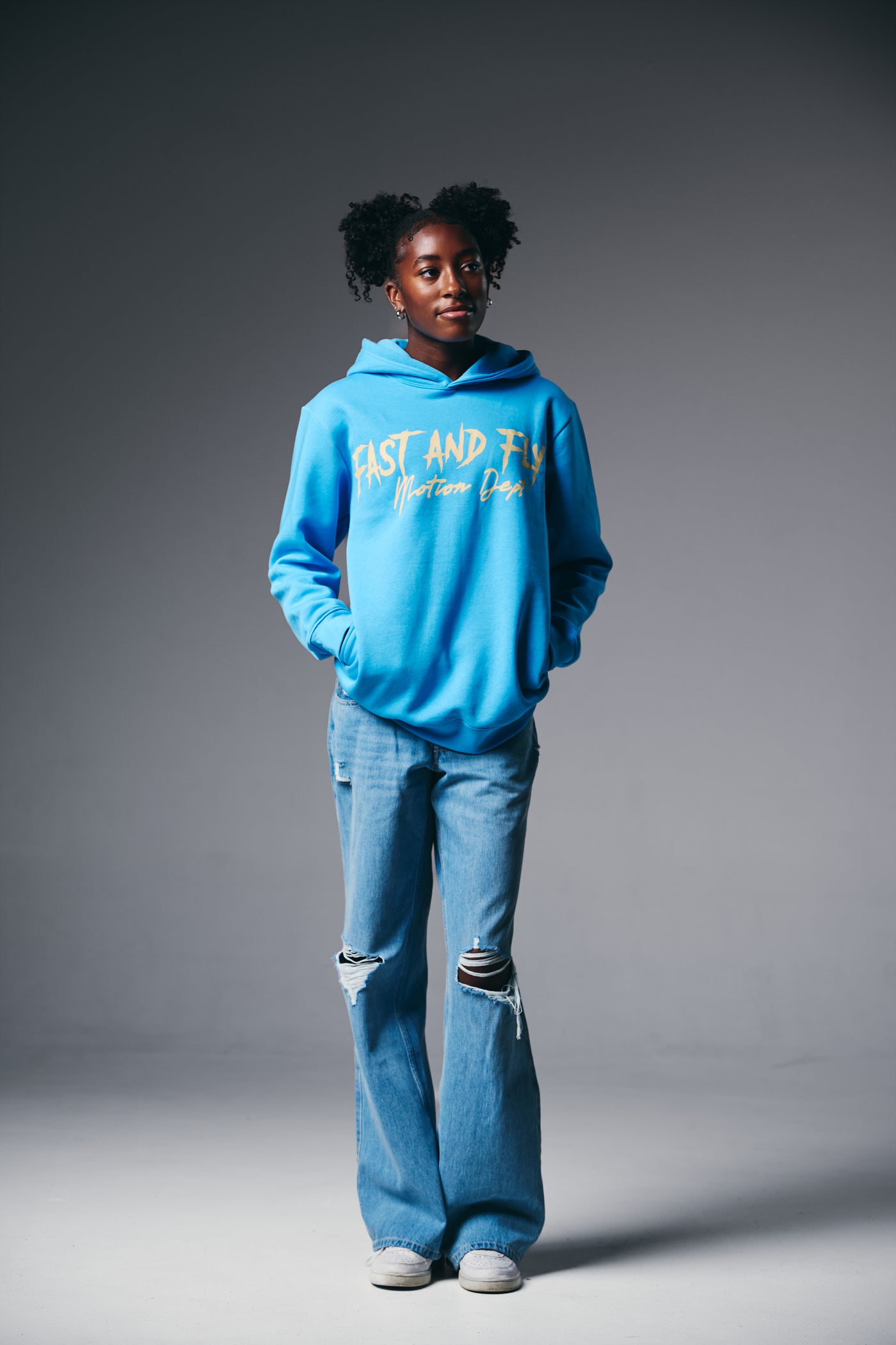Fast And Flyy™ Motion Hoodie in Blue