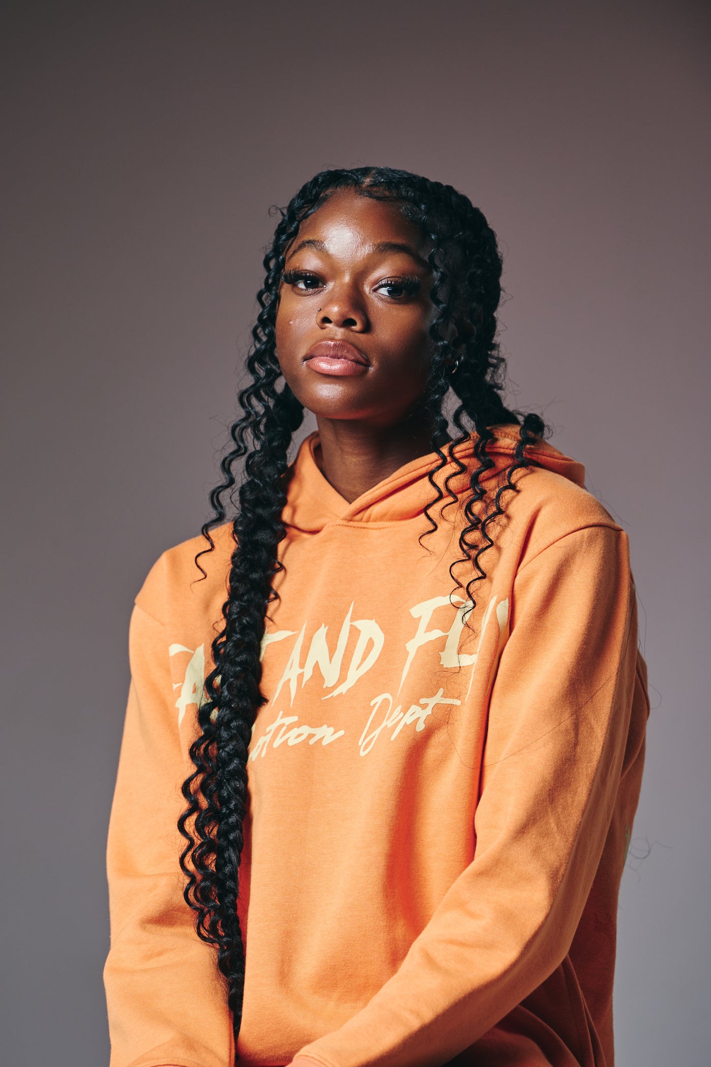 Fast And Flyy™ Motion Hoodie in Orange