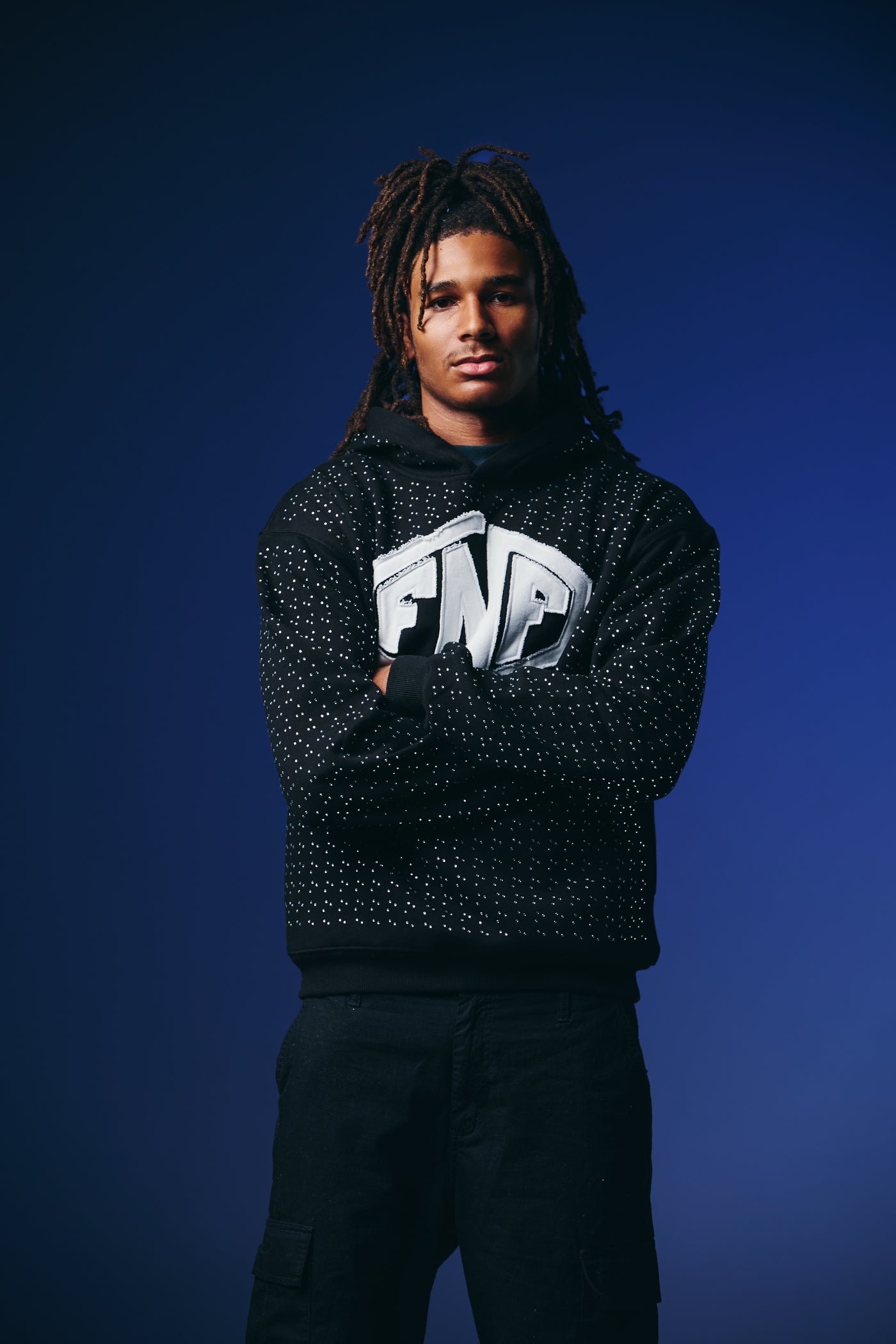 Fast and Flyy™ Stoned Hoodie in Black