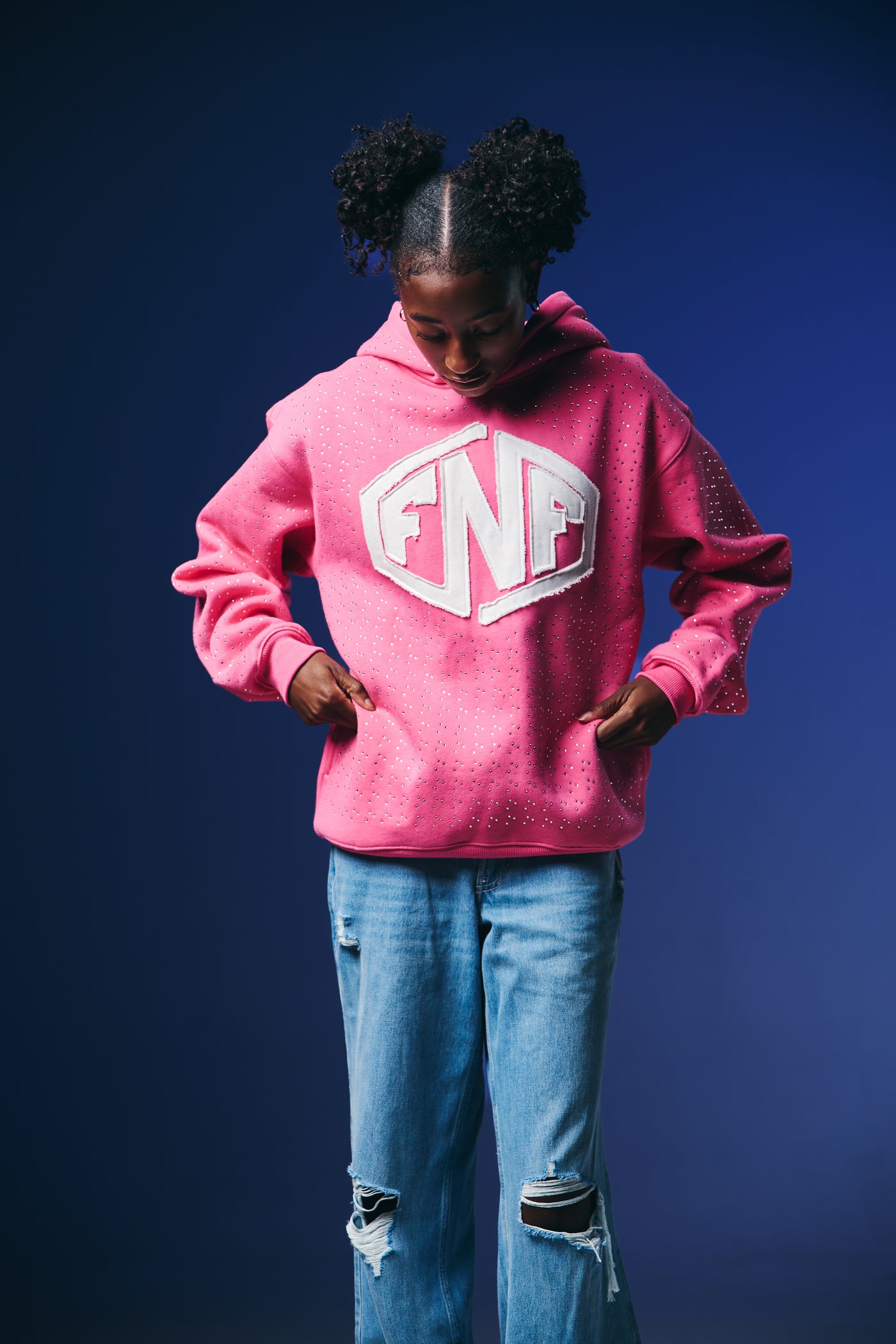 Fast and Flyy™ Stoned Hoodie in Pink