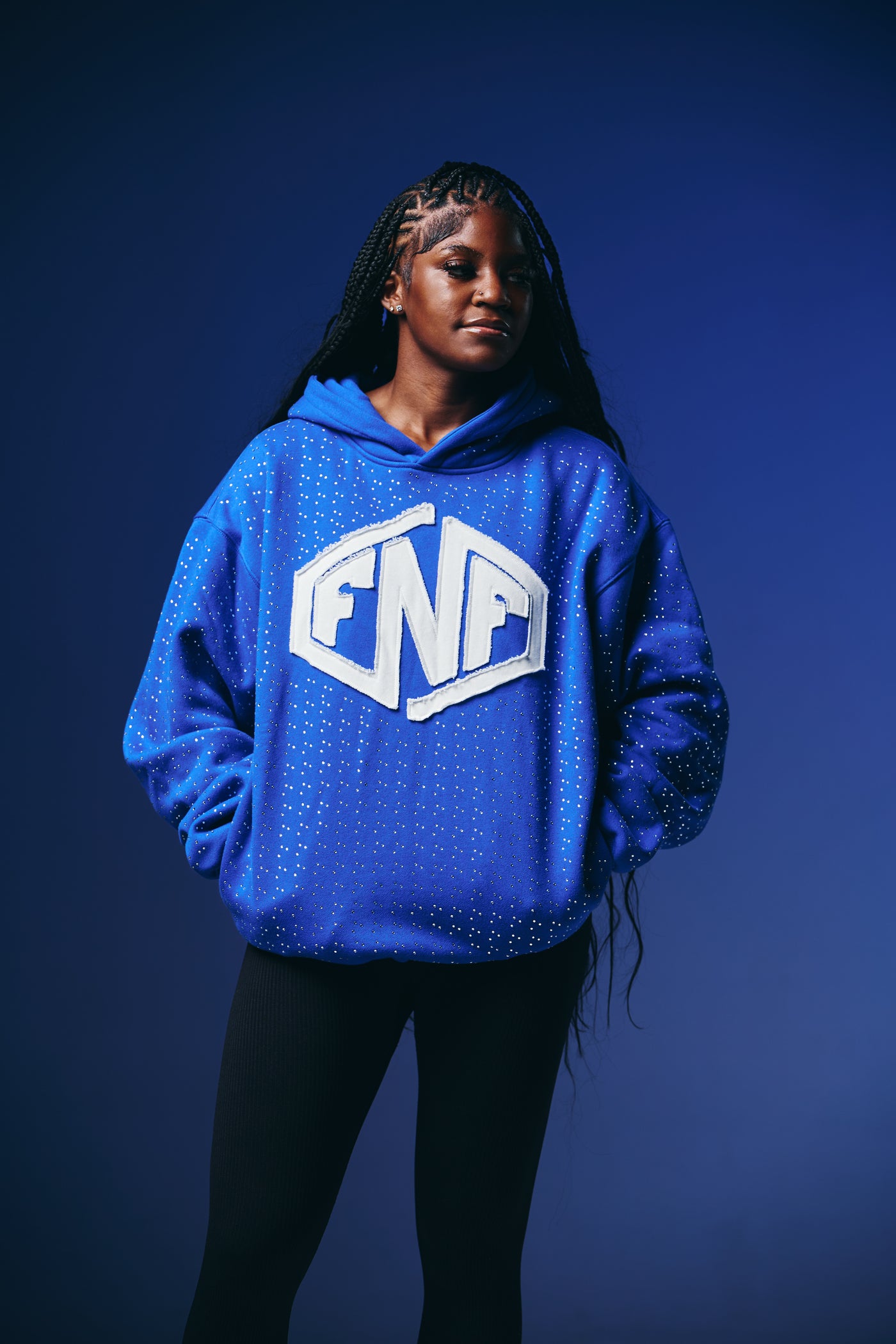 Fast and Flyy™ Stoned Hoodie in Blue