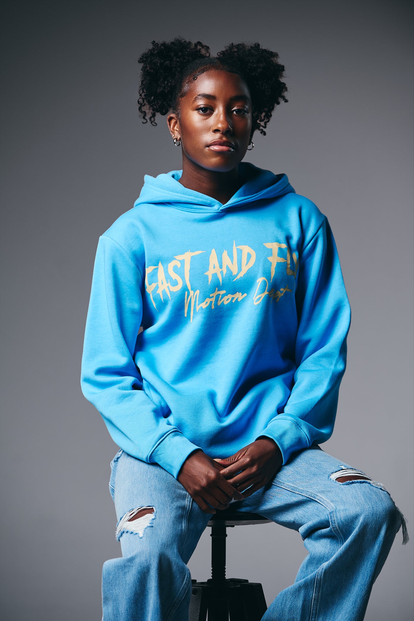 Fast And Flyy™ Motion Hoodie in Blue