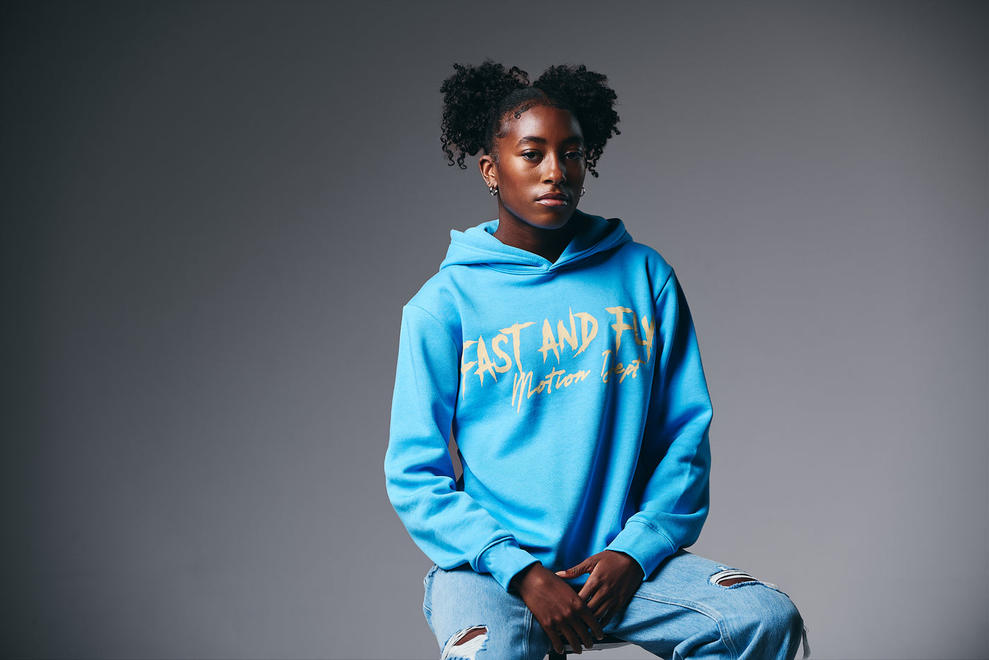 Fast And Flyy™ Motion Hoodie in Blue