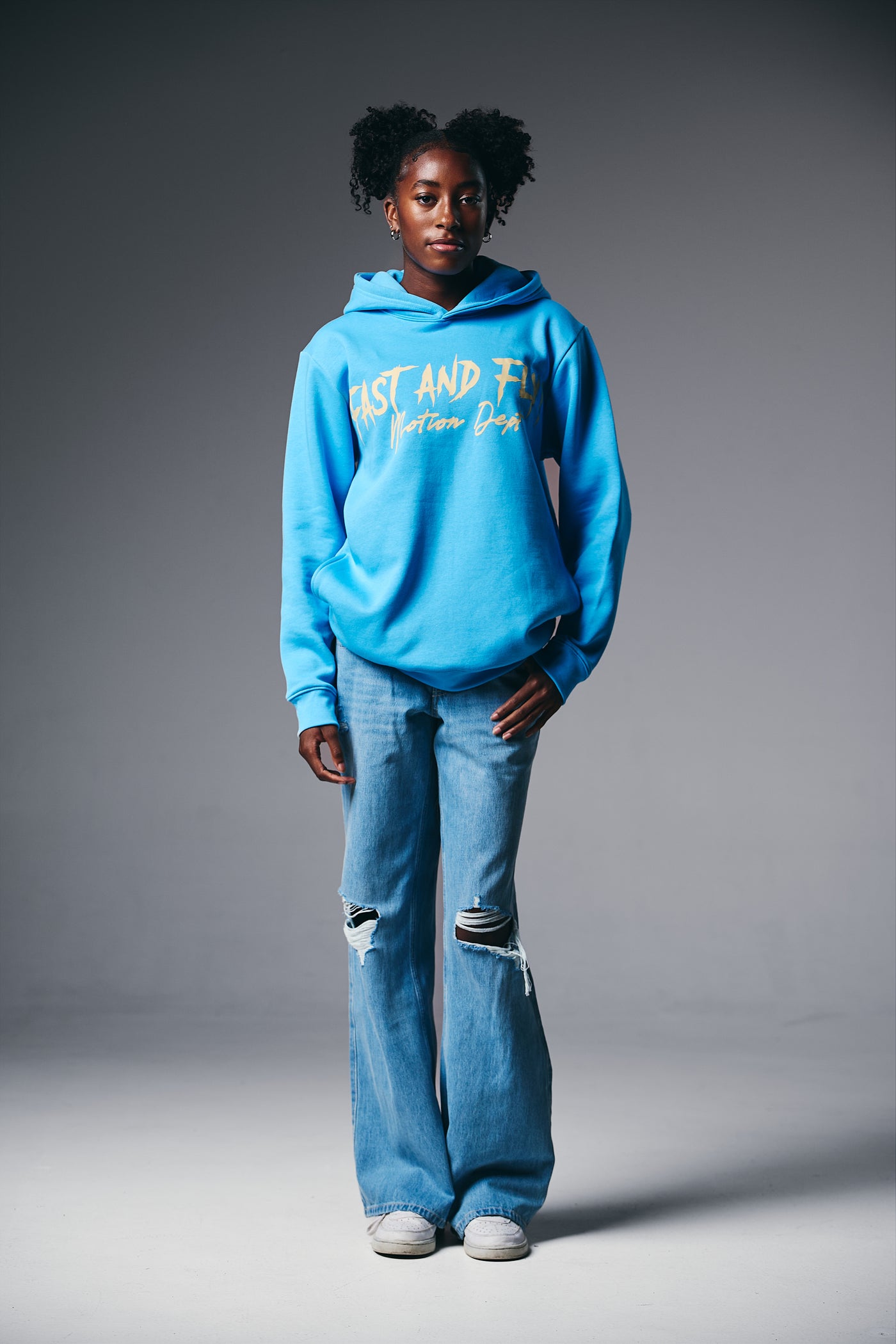 Fast And Flyy™ Motion Hoodie in Blue