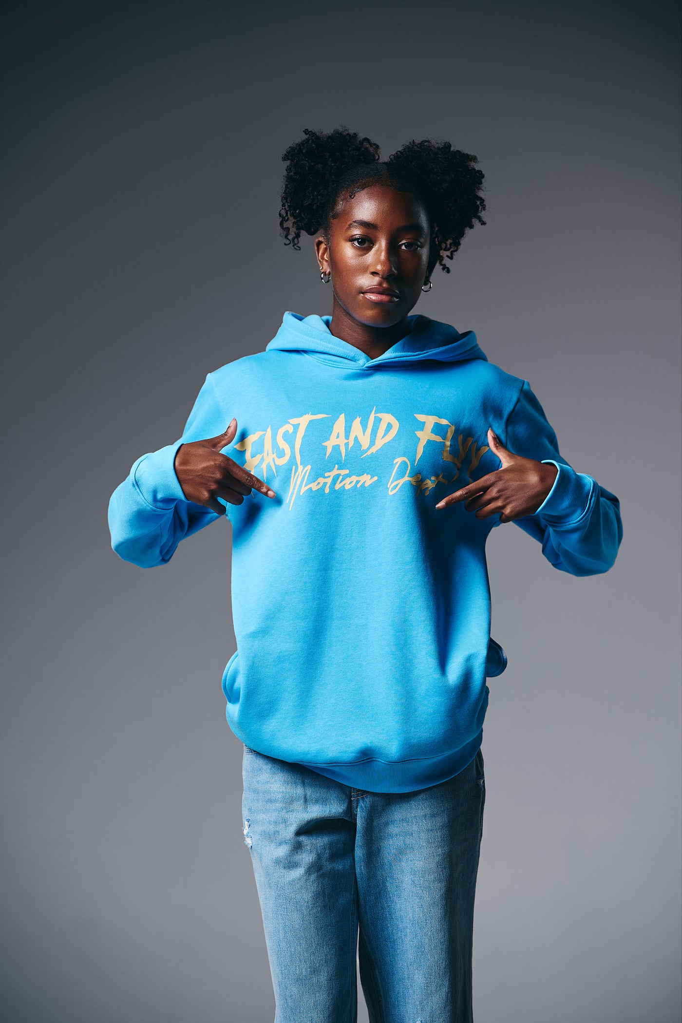 Fast And Flyy™ Motion Hoodie in Blue