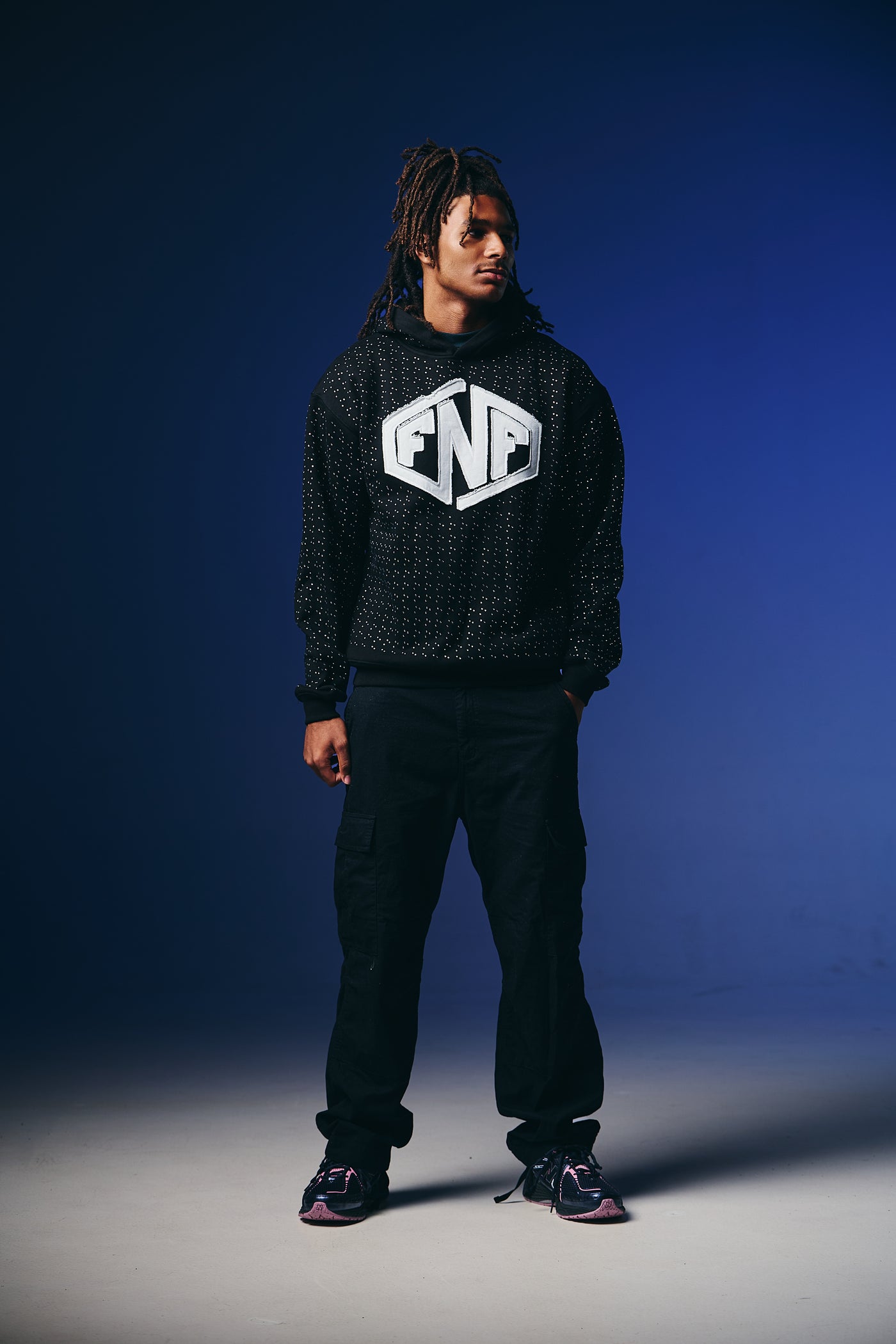 Fast and Flyy™ Stoned Hoodie in Black