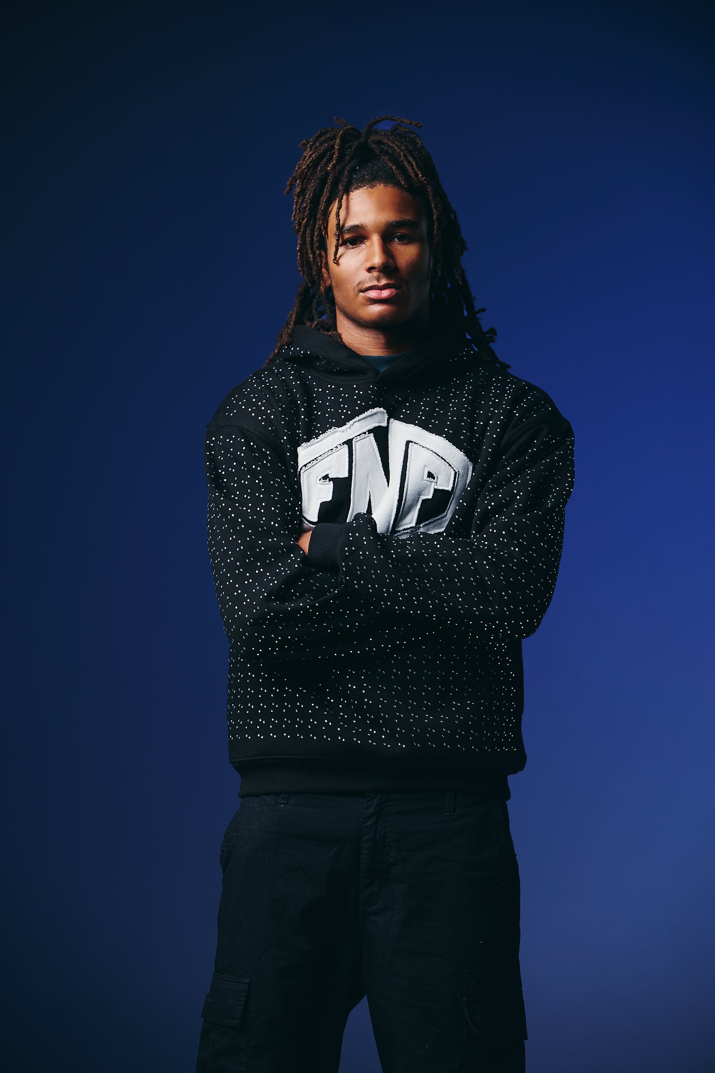 Fast and Flyy™ Stoned Hoodie in Black