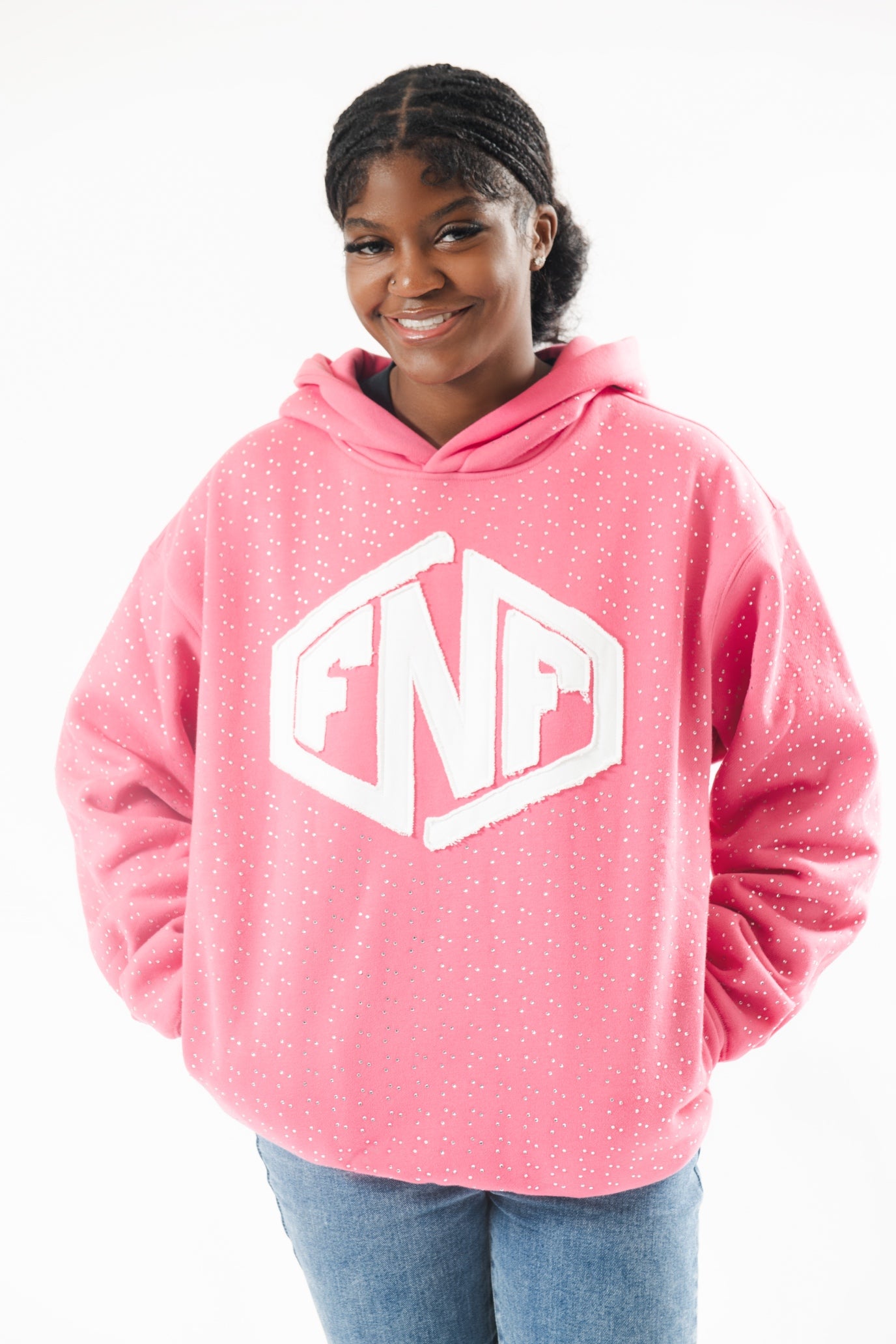Fast and Flyy™ Stoned Hoodie in Pink