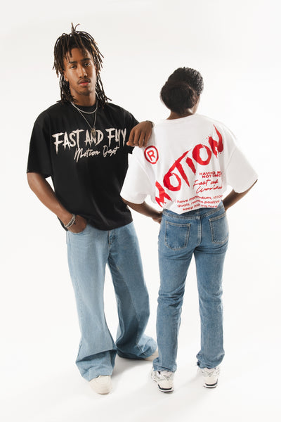 Tailored Oversized Motion Tee - White