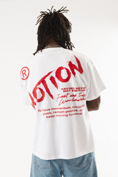 Premium Motion Tee in White